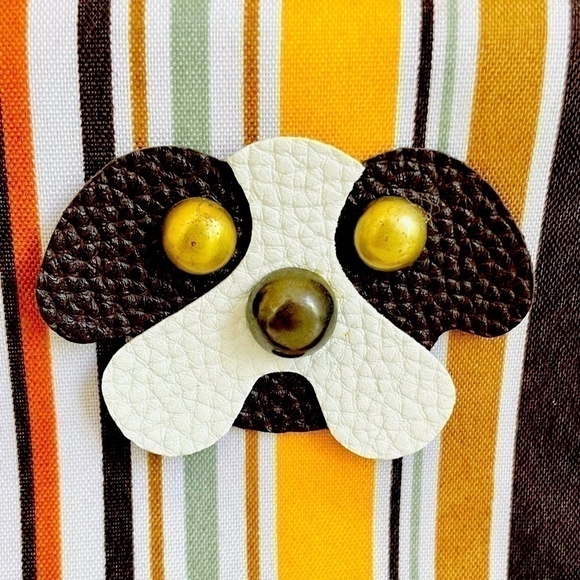 MIIN Striped Pet Carrier Bag Soft Sided Dog Cat Travel Tote Crate Style NWOT - Picture 7 of 10